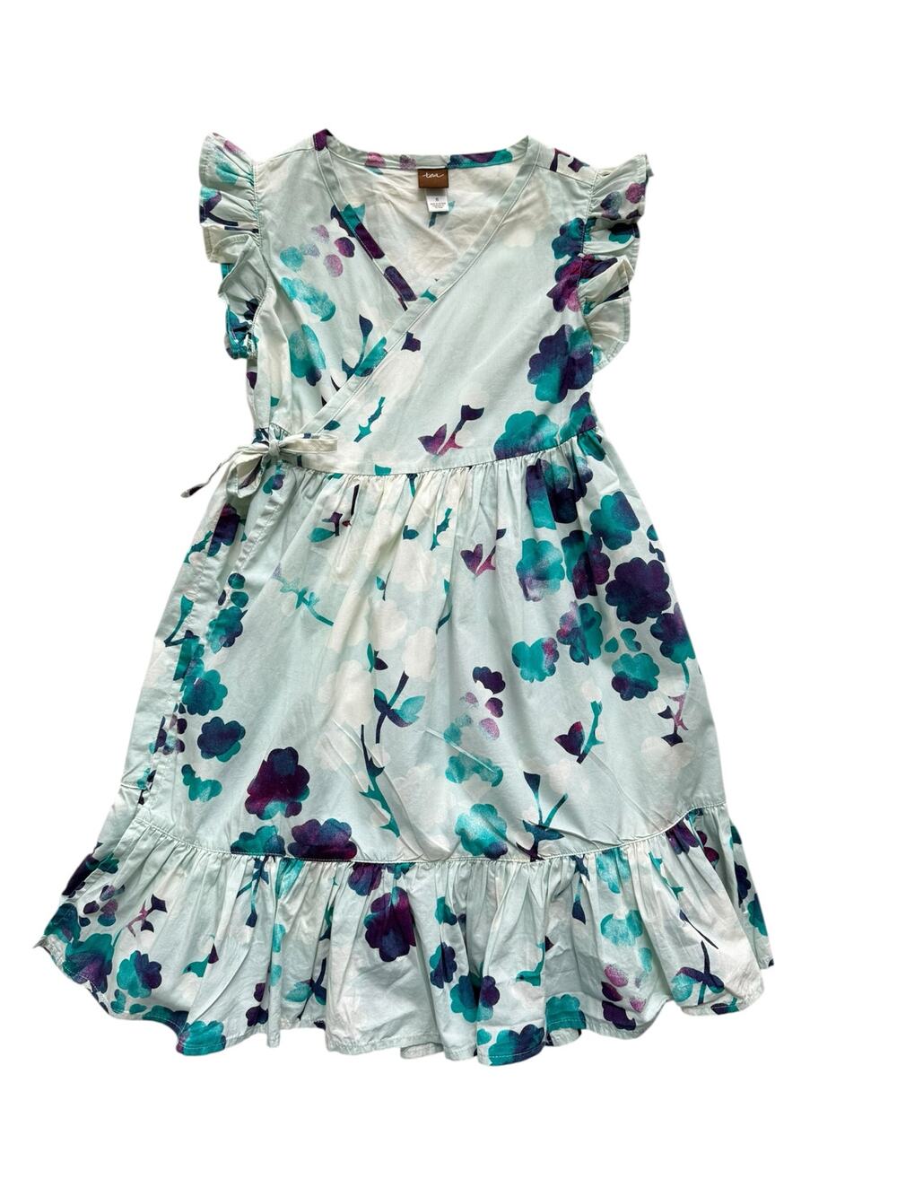 Tea Collection Australia Mala Floral Wrap Dress Size 6